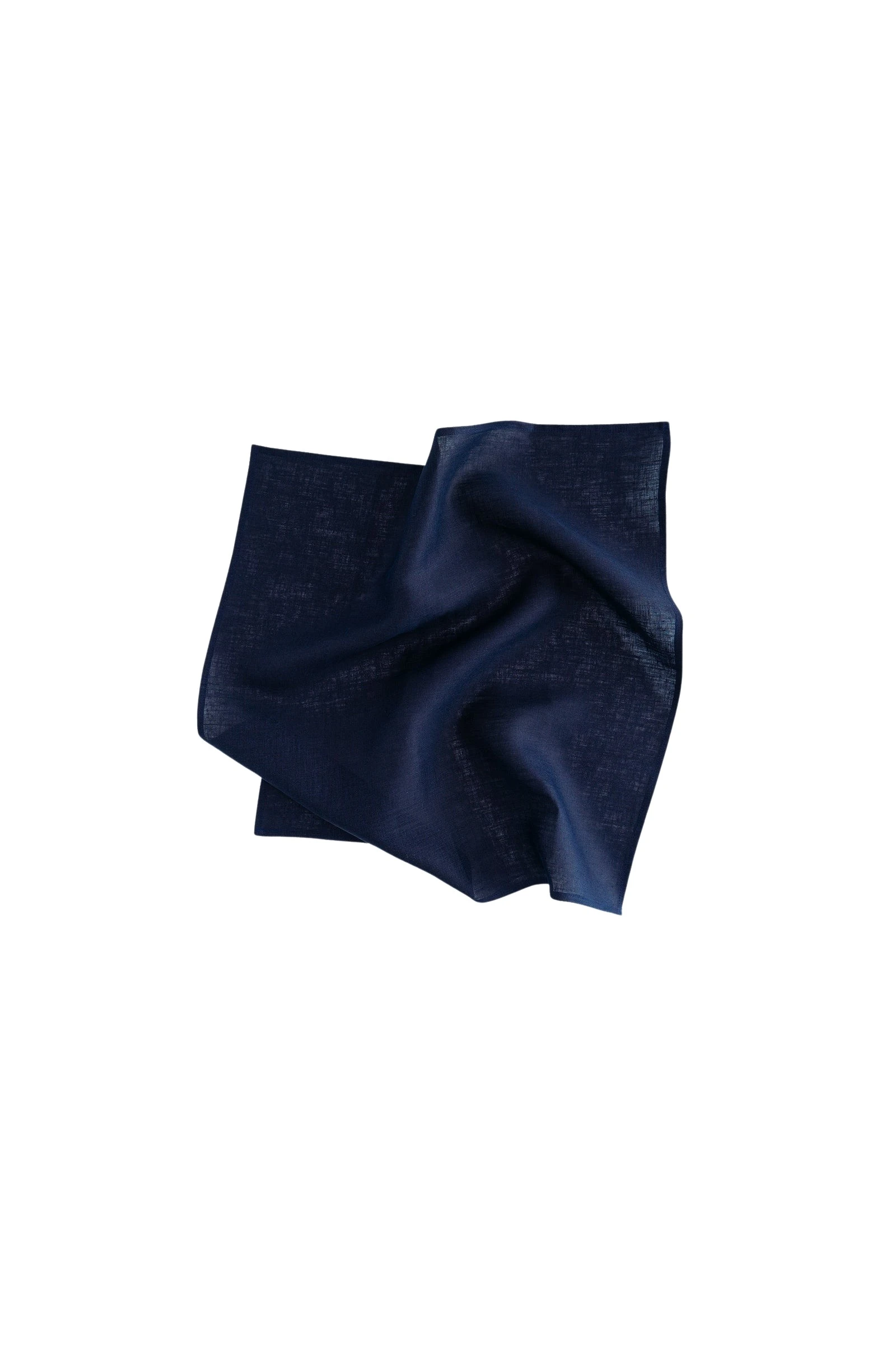 Puff Linen Lounge Shorts with Headscarf in Navy