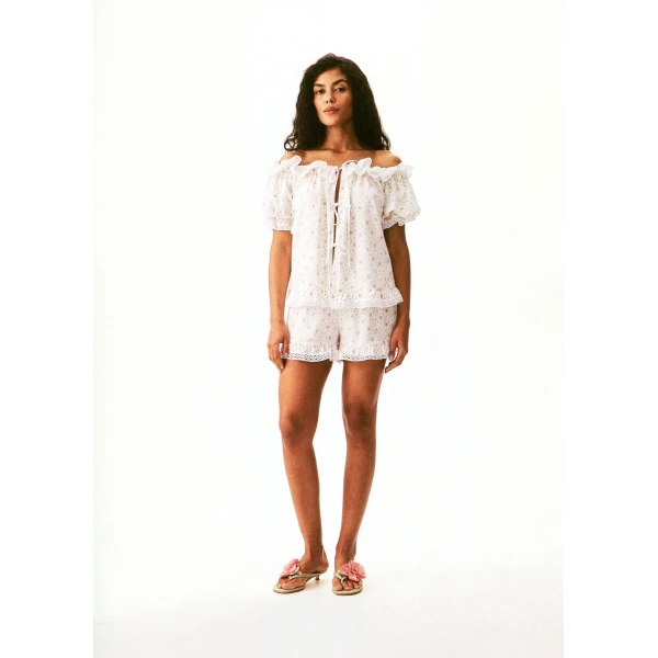 The Sleeper Romantica Set with Short in Mimosa, view 5