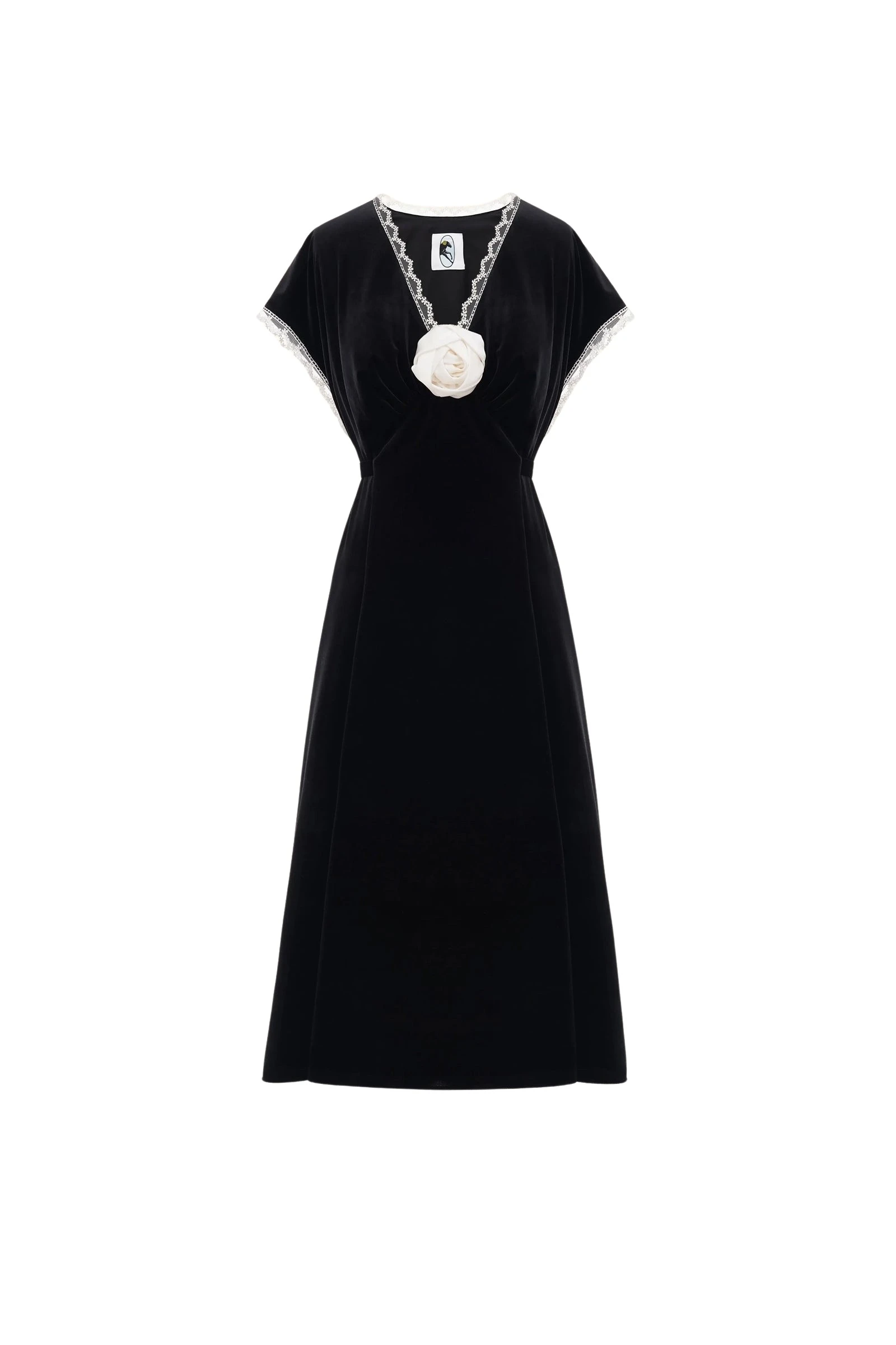 Sleeper-The-Genus-Rosa-Satin-Dress-in-Black24790_nobg The Sleeper The Genus Rosa Satin Dress in Black