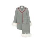 The Sleeper The iconic Party Pajama Suit with Feathers