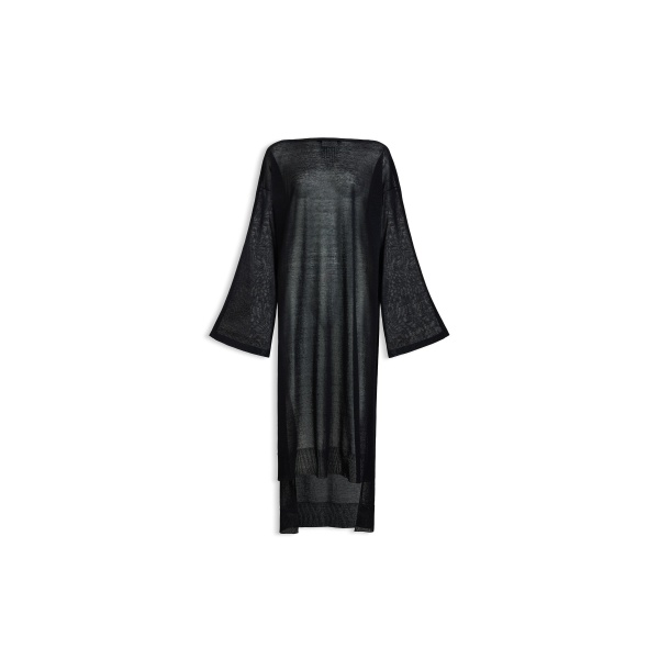 Alaïa Slik Linen Kaftan Dress - ALAÏA kimono - Laser Cut Luxury - Shop at Luxury Shoes 