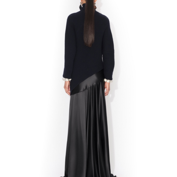 Alaia Slip Silk Dress, view 3