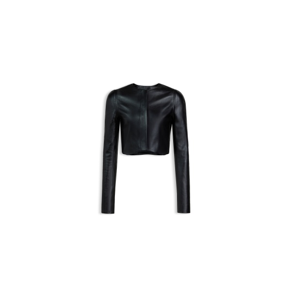 Alaïa Soft Lambskin Tailored Jacket - ALAÏA Jackets - Laser Cut Luxury - Shop at Luxury Shoes 