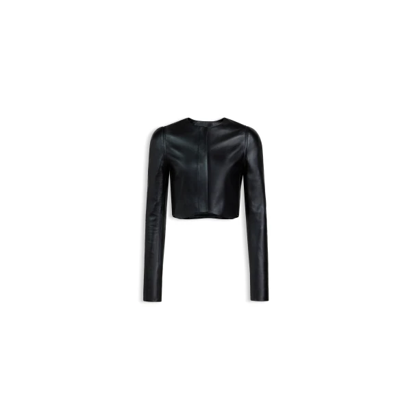 Alaïa Soft Lambskin Tailored Jacket - ALAÏA Jackets - Laser Cut Luxury - Shop at Luxury Shoes 