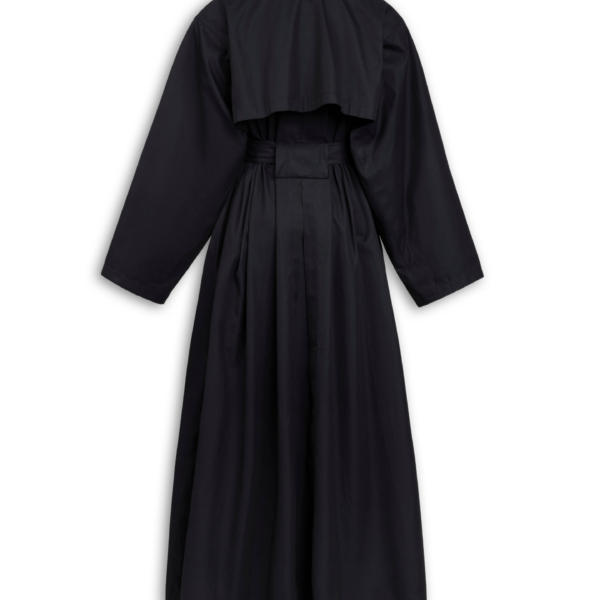 Alaia Solaro Cotton Trench Coat, view 5