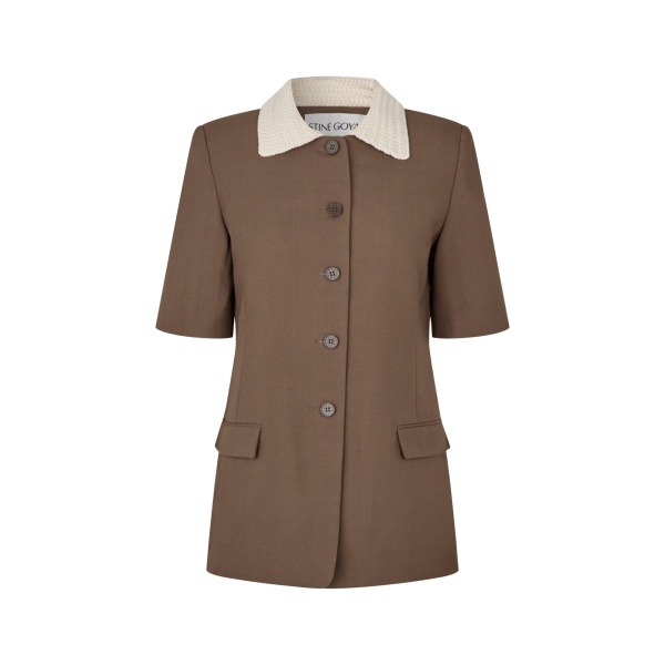 Boxy Short Sleeve Tailoring Jacket