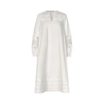 Stine Goya Broderie Long Tunic Dress in Ballerina Broderie