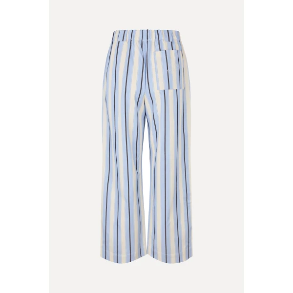 Stine Goya Cropped Pants With Tab in Lightwave Stripes, view 3