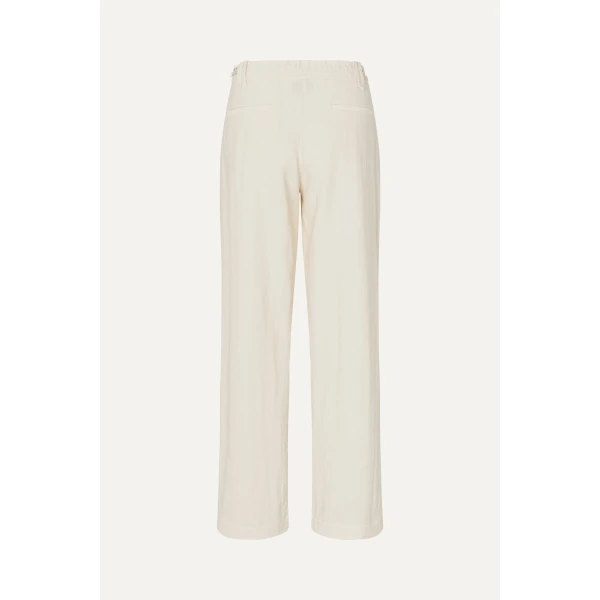 Stine Goya Elastic Detail Tailoring Pants in Eggnog, view 3