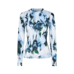 Stine Goya Elastic Long Sleeve Top in Afterbloom
