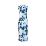 Stine Goya Elastic Tank Crewneck Dress in Afterbloom