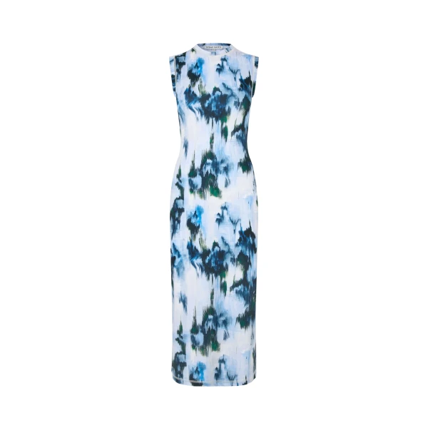 Stine Goya Elastic Tank Crewneck Dress in Afterbloom