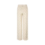 Stine Goya Elasticated Long Pants in Sakura Check Yellow
