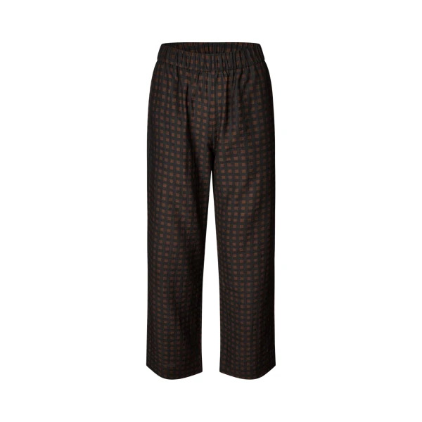 Stine Goya Elasticated Waistband Pants in Morgensol Checks