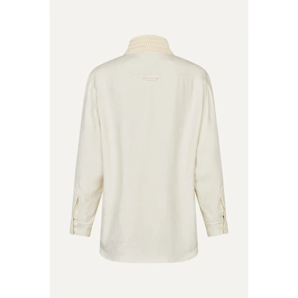 Stine Goya Fluid Shirt in Sakura Blossom, view 3