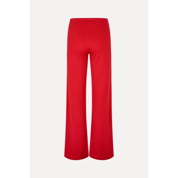Stine Goya Long Relaxed Pants in Velocity Red, view 3