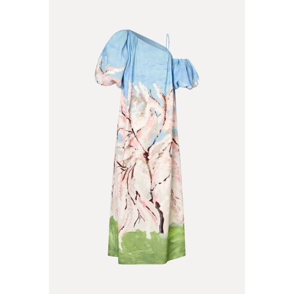 Stine Goya Romantic Long Dress in Cherry Blossom, view 3