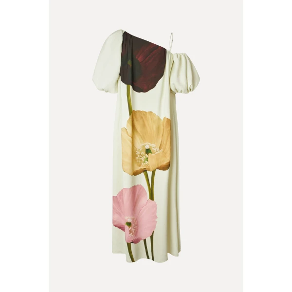 Stine Goya Romantic Long Dress in Poppies, view 3