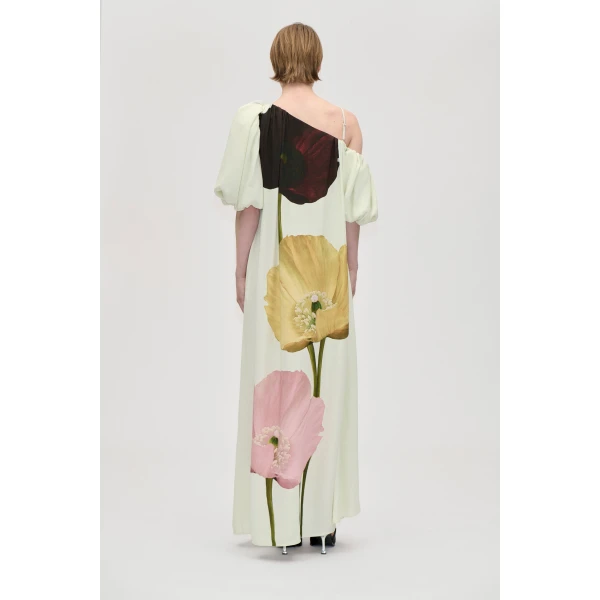 Stine Goya Romantic Long Dress in Poppies, view 4