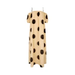 Stine Goya Romantic Volume Strap Dress in Dots in Motion