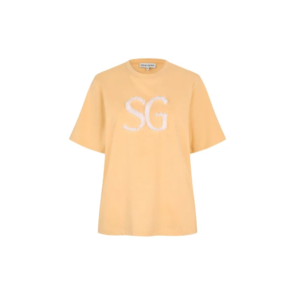 Stine Goya Short Sleeve T-Shirt in Ballerina SG Logo
