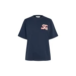 Stine Goya Short Sleeve T-Shirt in Baseball SG Patch