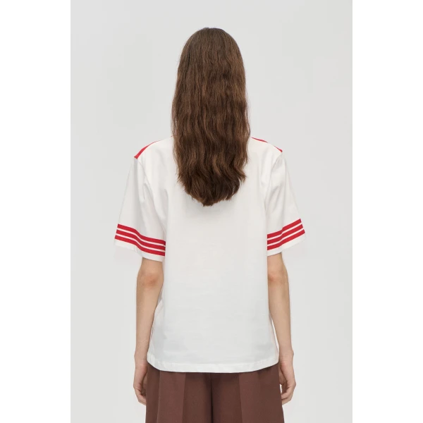 Stine Goya Short Sleeve T-Shirt in Stine Goya Baseball, view 4