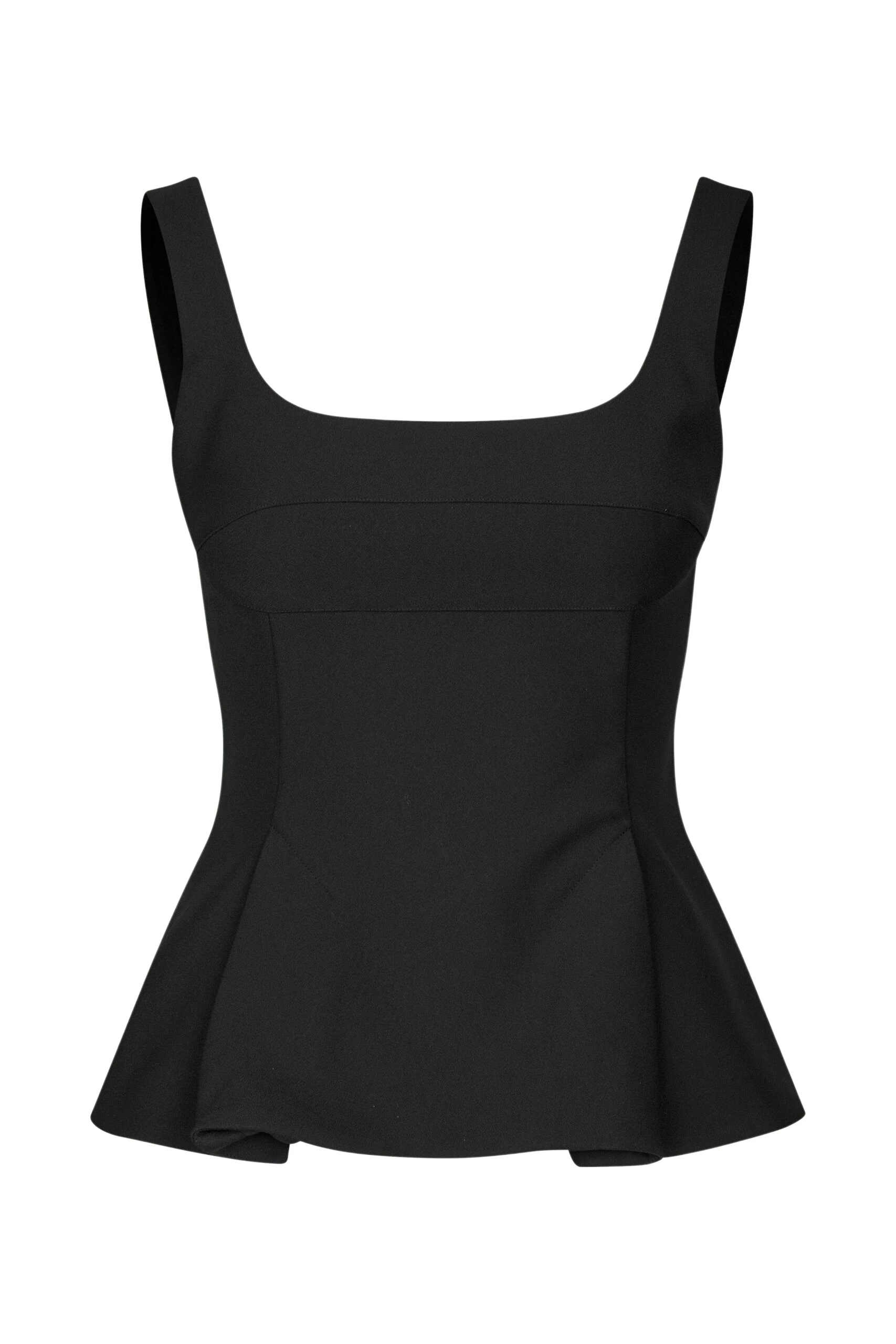 Stine-Goya-Sleeveless-Fitted-Waist-Top-in-Black-scaled79671_nobg Stine Goya Sleeveless Fitted Waist Top in Black