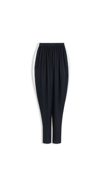 Alaïa Straight Cady Pants - ALAÏA Pants - Laser Cut Luxury - Shop at Luxury Shoes 