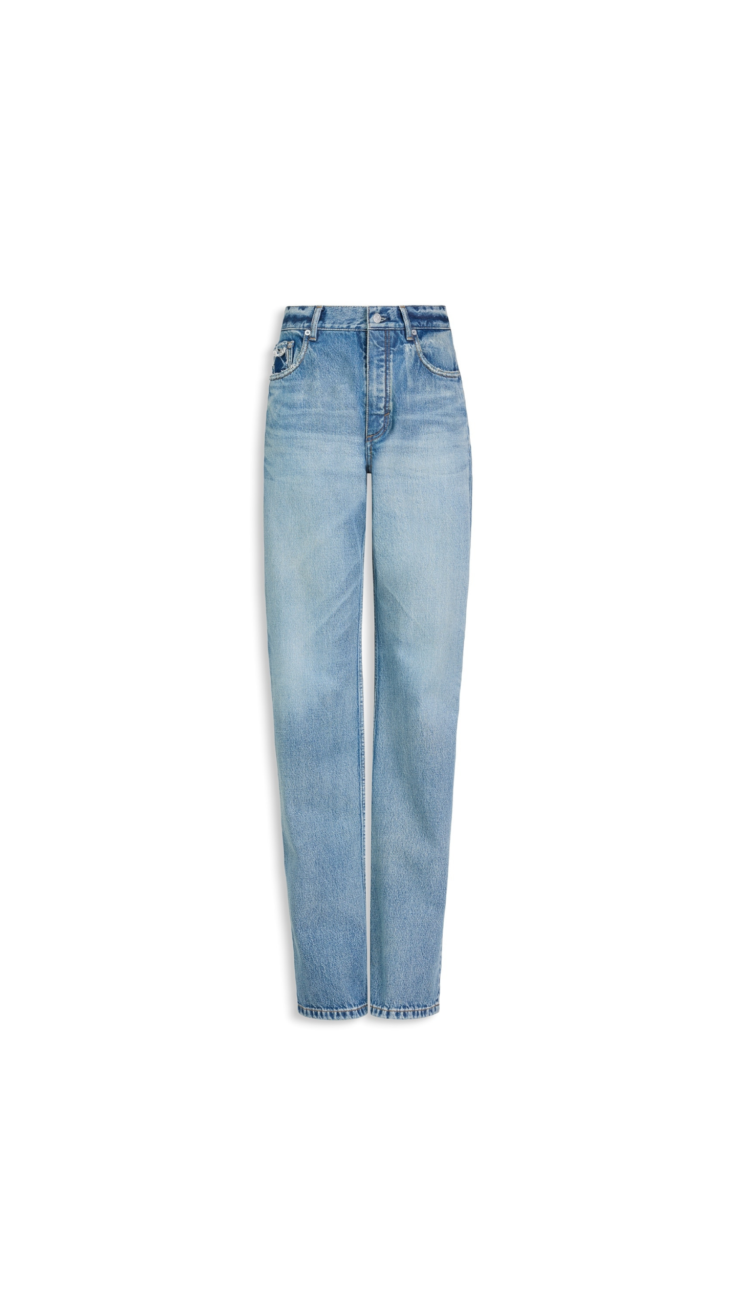Alaia Straight Denim Jeans