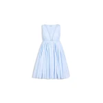 Alaïa Striped Poplin Skater Dress - ALAÏA Dresses - Laser Cut Luxury - Shop at Luxury Shoes Alaïa Striped Poplin Skater Dress - ALAÏA Dresses - Laser Cut Luxury - Shop at Luxury Shoes