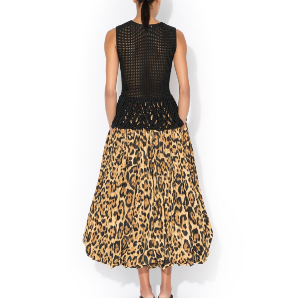 Alaia Taffeta A Line Skirt, view 3