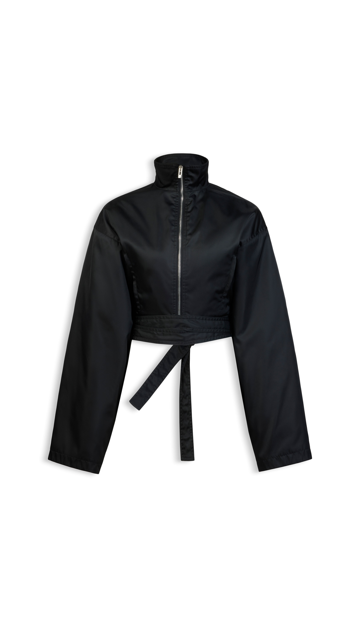 Alaïa Taffeta Belted Bomber - ALAÏA Jackets - Laser Cut Luxury - Shop at Luxury Shoes Alaïa Taffeta Belted Bomber - ALAÏA Jackets - Laser Cut Luxury - Shop at Luxury Shoes
