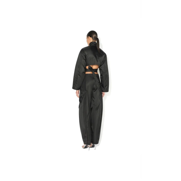 Alaia Taffeta Cargo Pants, view 3