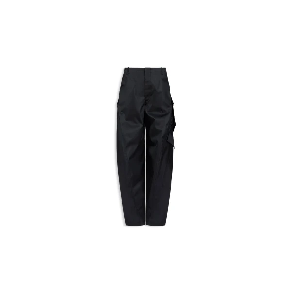 Alaïa Taffeta Cargo Pants - ALAÏA Pants - Laser Cut Luxury - Shop at Luxury Shoes 