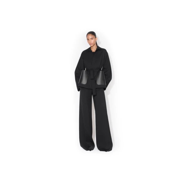 Alaïa Tailored Virgin Wool Pants - ALAÏA Pants - Laser Cut Luxury - Shop at Luxury Shoes 