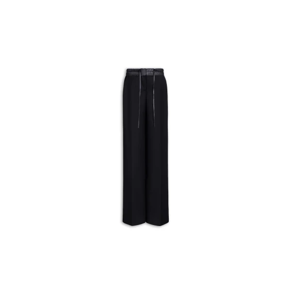 Alaïa Tailored Virgin Wool Pants - ALAÏA Pants - Laser Cut Luxury - Shop at Luxury Shoes 