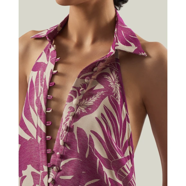 Taller Marmo Barbara Tropical Dress, view 5