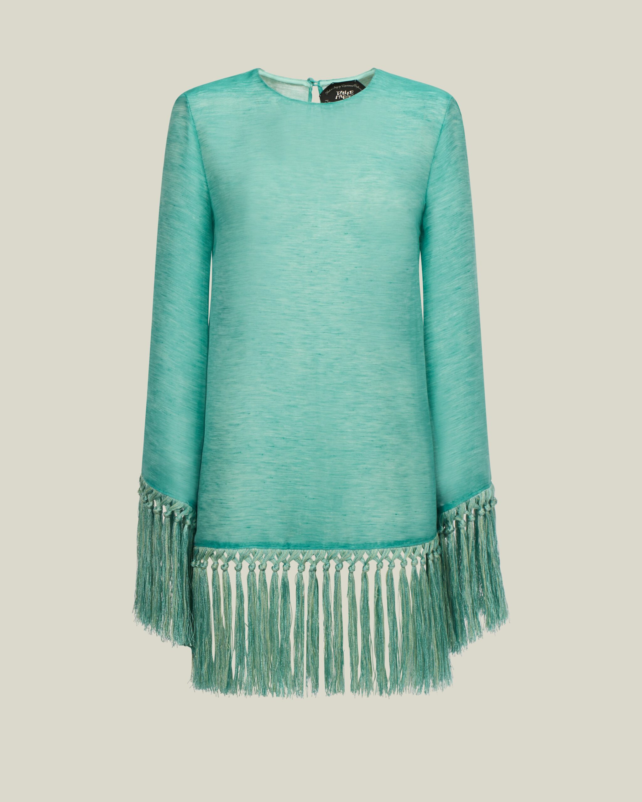 Taller Marmo Claudia Dress Linen - Dresses - Italian Luxury Evening Wear at Luxury Shoes 
