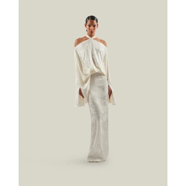 Taller Marmo Cyclades Toile Dress, view 3