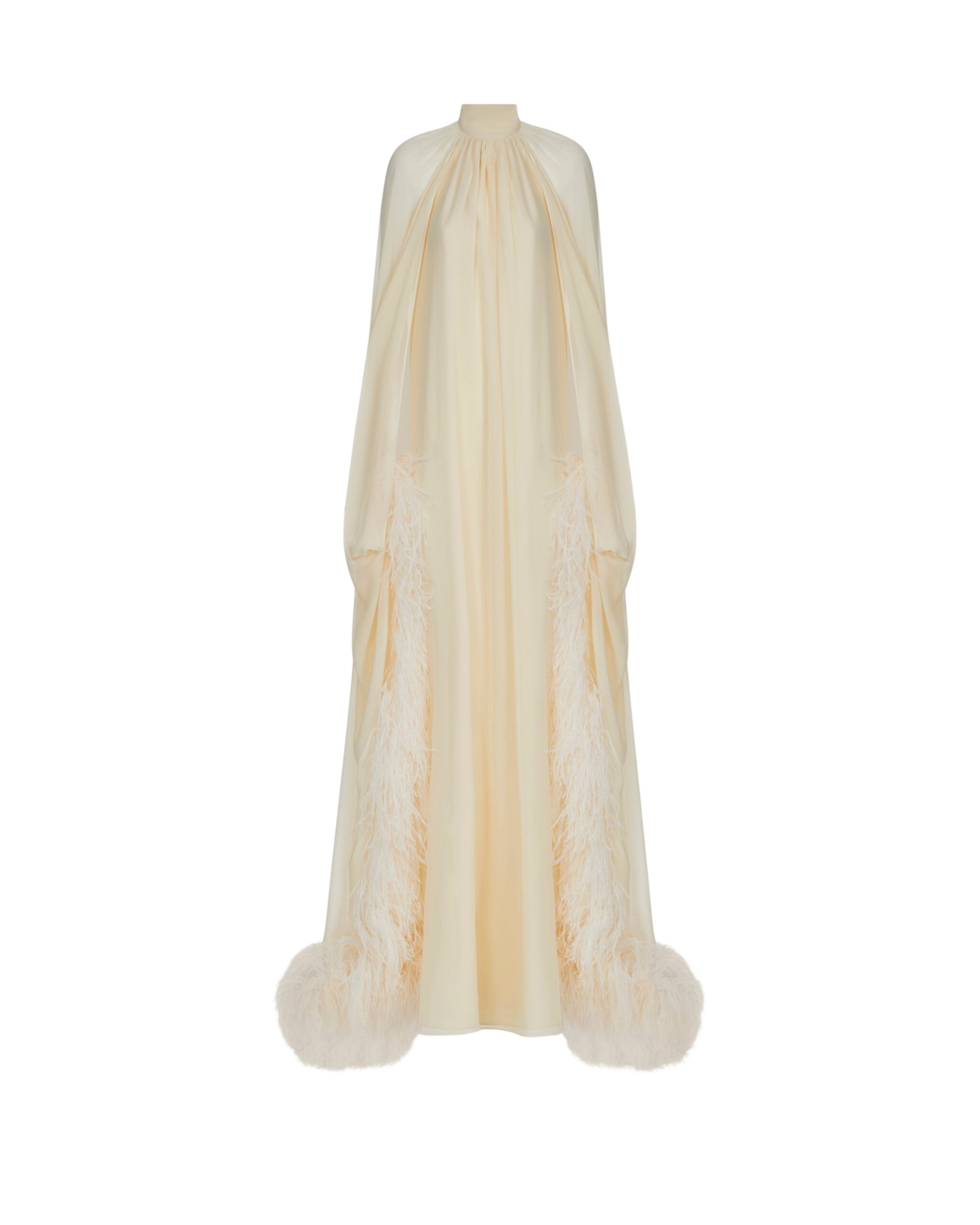 Taller Marmo Feathered Eterea Gown - Dresses - Italian Luxury Evening Wear at Luxury Shoes 
