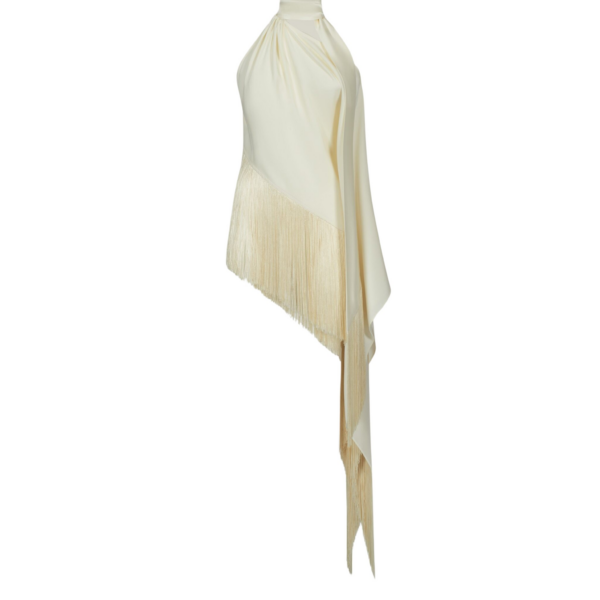 Taller Marmo Fringed Atlas Blouse