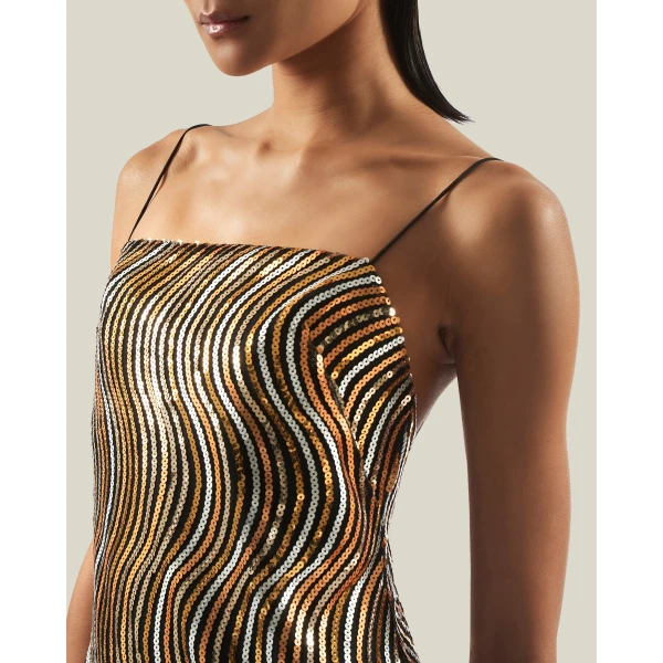 Taller Marmo Hemingway Disco Dress, view 6