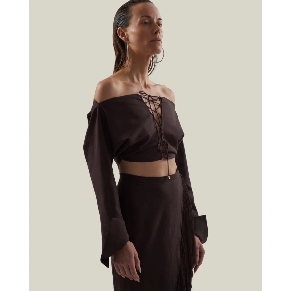 Taller Marmo Mila Desert Blouse, view 3