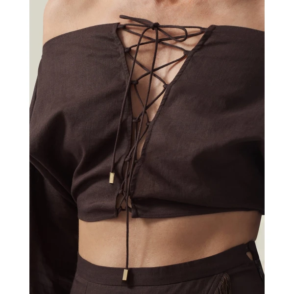 Taller Marmo Mila Desert Blouse, view 5