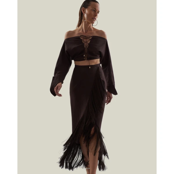 Taller Marmo Mila Desert Blouse, view 6