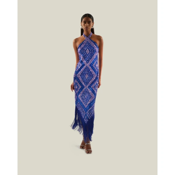 Taller Marmo Nina Flapper Dress, view 3