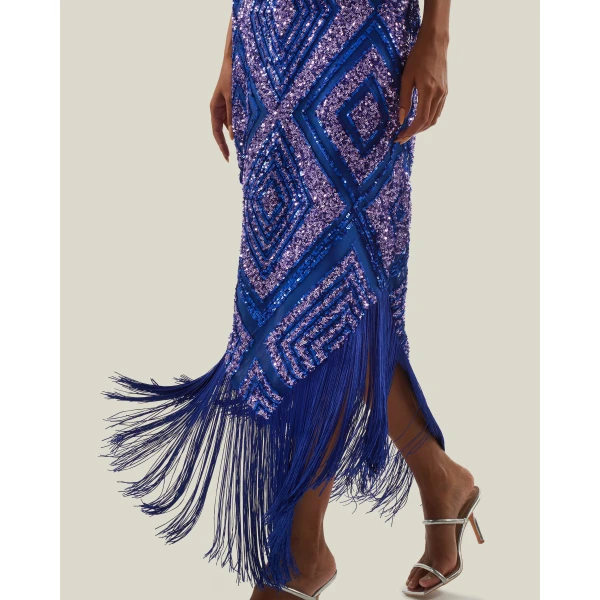 Taller Marmo Nina Flapper Dress, view 5