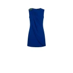 Tony-Ward-Deep-Blue-Crepe-Mini-Dress-with-Brooch-Dresses-539424_nobg Tony Ward Deep Blue Crepe Mini Dress with Brooch - Dresses - Lebanese Luxury Evening Wear at Luxury Shoes