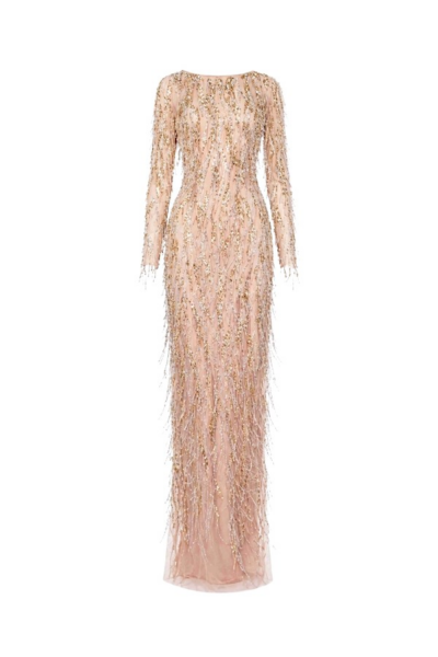 Tony Ward Gold Degradé Beaded Gown - Dresses - Lebanese Luxury Evening Wear at Luxury Shoes 